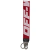 OFF-WHITE OFF-WHITE RED INDUSTRIAL 2.0 KEYCHAIN