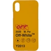 OFF-WHITE OFF-WHITE YELLOW INDUSTRIAL Y2013 IPHONE X CASE