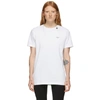 OFF-WHITE WHITE ABSTRACT ARROWS SLIM T- SHIRT