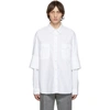 JW ANDERSON JW ANDERSON WHITE DOUBLE CUFFS SHIRT