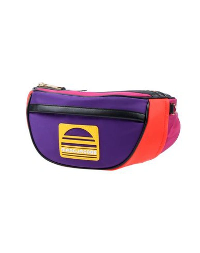 Marc Jacobs Backpack & Fanny Pack In Purple