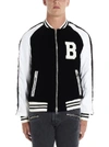 BALMAIN BALMAIN CONTRASTING PANELLED BOMBER JACKET