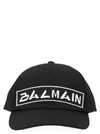 BALMAIN BALMAIN LOGO EMBROIDERED BASEBALL CAP