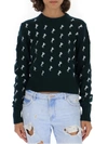CHLOÉ CHLOÉ HORSE EMBROIDERED KNITTED SWEATER