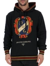 DOLCE & GABBANA DOLCE & GABBANA LOGO PRINTED HOODIE