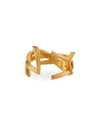 SAINT LAURENT YSL MONOGRAM SPLIT RING,PROD222150104