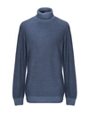 Gran Sasso Turtleneck In Slate Blue