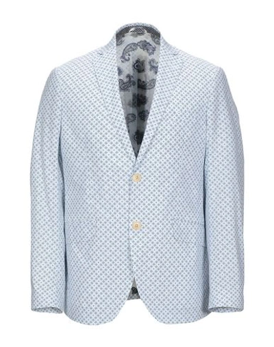 Etro Blazer In Azure