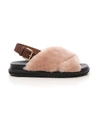 MARNI MARNI FUSSBETT FUR SANDALS