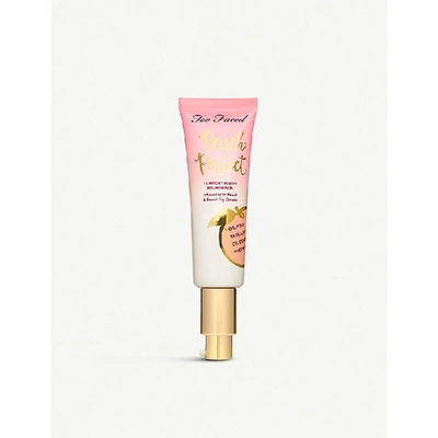 Too Faced Peach Perfect Comfort Matte Liquid Foundation In Seashell