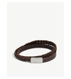 TED BAKER Plaited leather bracelet