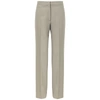 JIL SANDER LANG GREY STRAIGHT-LEG WOOL TROUSERS,3570586