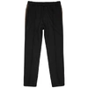 FENDI BLACK WOOL-BLEND TROUSERS,3039198