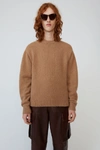 Acne Studios Crewneck Sweater Light Brown