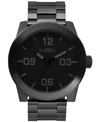 Nixon Men's Corporal Stainless Steel Bracelet Watch 48mm A346 In Black