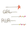 BCBGENERATION BCBGENERATION FESTIVAL "GRL" & "PWR" HAIR PIN SET