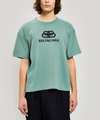 BALENCIAGA BB LOGO COTTON T-SHIRT,5057865791463