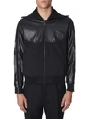 Givenchy Zipped Bomber Jacket In Nero