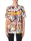 DSQUARED2 TIE AND DYE PRINT T-SHIRT,S72GD0183 S23567002S