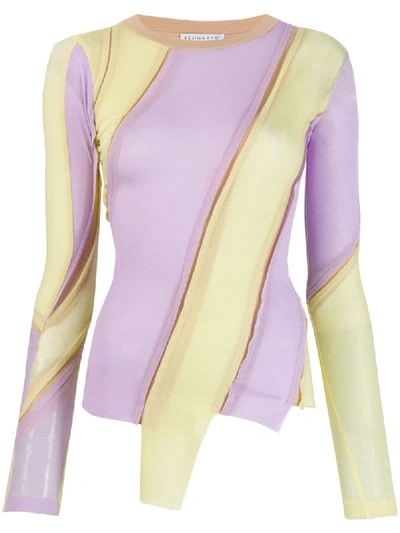 Rejina Pyo 'reese' Jersey-pullover - Lila In Purple