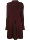 ALLUDE SHIFT DRESS