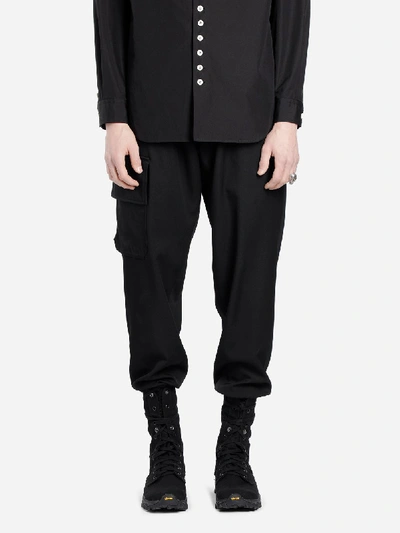 Yohji Yamamoto Trousers In Black