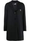 LOVE MOSCHINO classic single-breasted coat