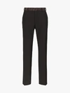 FENDI FENDI FF LOGO BAND TAILORED TROUSERS,FB0366A9N114165284