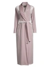 Natori Women's Purple Dove Natalie Velvet Robe