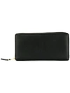 Comme Des Garçons Continental Wallet In Black