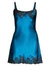 Natori Lace-trim Silk Chemise In Bva