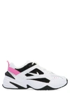 Nike M2k Tekno Leather And Mesh Sneakers In White