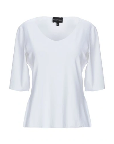 Emporio Armani T-shirts In White