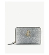 JIMMY CHOO Christie lizard-print leather wallet