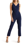 ALI & JAY SLEEVELESS SLIM LEG ASYMMETRICAL JUMPSUIT,AJ6-389