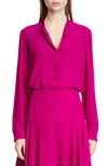 STELLA MCCARTNEY EVA SILK CREPE DE CHINE BLOUSE,531885SY206