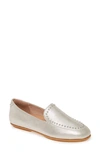 Fitflop Fit Flop Lena Microstud Loafer In Silver Suede