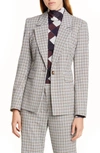 BAUM UND PFERDGARTEN PLAID BLAZER,20445