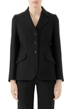 GUCCI CADY CREPE BLAZER,582469ZHM88