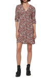 ALLSAINTS MALIE WILDE FLORAL DRESS,WD092R