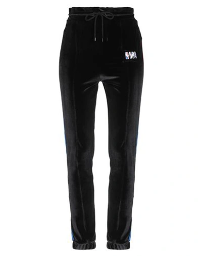 Marcelo Burlon County Of Milan Pants In Black