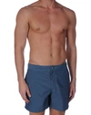 Brunello Cucinelli Swim Shorts In Slate Blue