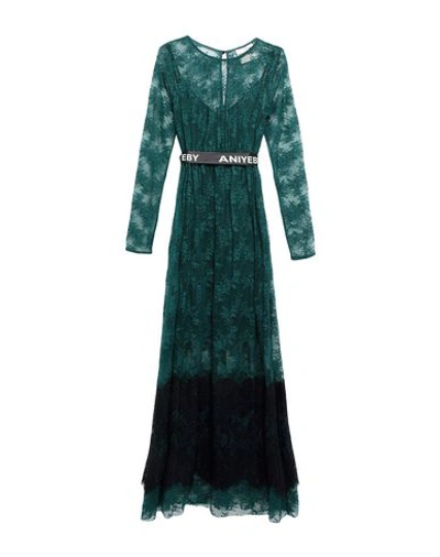 Aniye By Long Dress In Dark Green
