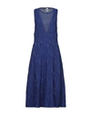 M Missoni Midi Dress In Blue