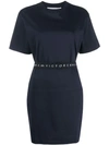 VICTORIA VICTORIA BECKHAM LOGO WAISTBAND DRESS