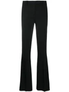 QUELLE2 SLIM-FIT FLARED TROUSERS