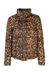 MIU MIU MIU MIU ANIMAL PRINT PADDED JACKET