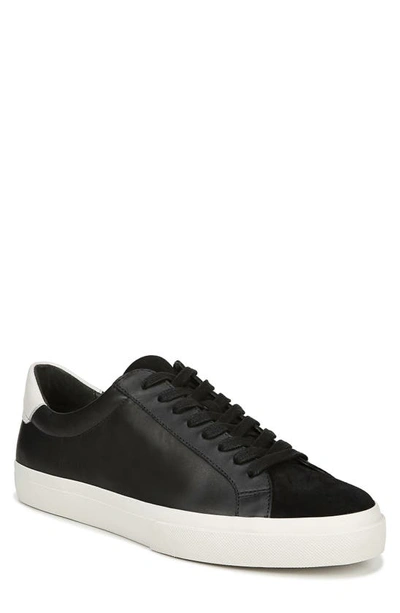 Vince Men's Fulton Leather And Suede Low-top Trainers In Black