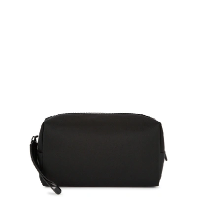 Troubadour Black Water-resistant Canvas Wash Bag