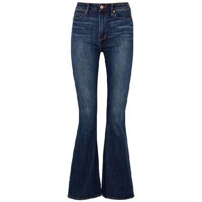 Articles Of Society Bridgette High-rise Flared Jeans In Dark Blue